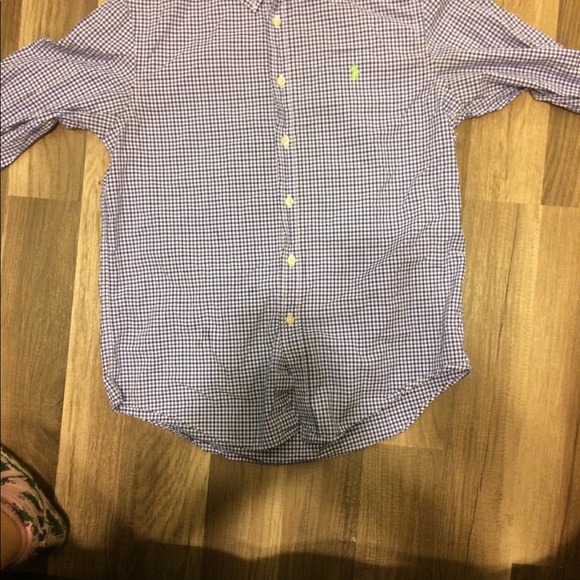 kids large fits 14-16 Polo long sleeve - Picture 4 of 4